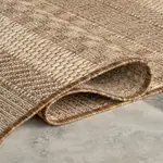 Современный внутренний/наружный ковер Vail nuLOOM, 122x183 см, серый - фото 5