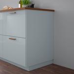 Крышка панели KALLARP IKEA, 39x86 см, глянцевый светло-серо-голубой - фото 3