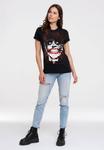 Футболка LOGOSHIRT Shirt Batman - Joker Bats Graffiti, черный - фото 4