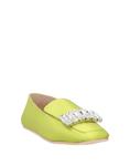 Лоферы Sergio Rossi, лаймовый - фото 2