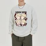 Свитшот мужской YIVIKII, белый - фото 4