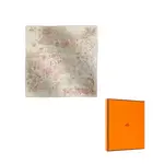 HERMES Шёлковый шарф Mulberry розовый, Pink - фото