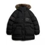 Куртка Superdry Everest Longline Baffled, черный - фото 3