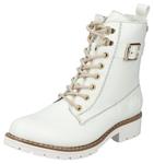 Ботильоны на шнуровке Rieker Lace-Up Ankle Boots, белый - фото