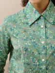 Ботаническая рубашка Liberty Print Brora, Jade - фото 3