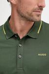 Рубашка-поло HUGO, зеленый - фото 4