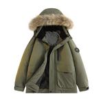 Пуховик Unisex Jeep, Армейский зеленый - фото 6