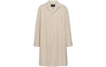 Однобортное пальто PRADA, limestone - фото