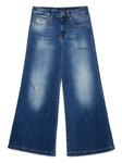 Джинсы с широкими штанинами Diesel Kids, синий - фото