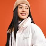 Пуховик унисекс белый Skechers, белый+Сумка для покупок в комплекте - фото 10