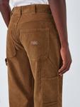 Прямые брюки карго из вельвета Dickies, Brown Duck - фото 6