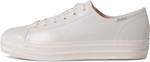 Кроссовки Keds Triple Kick Leather, цвет Pink Pearlized Leather - фото 4