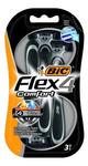 Бритвы цельные, 3 шт. Bic Flex 4 Comfort - фото