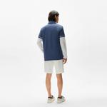 Мужская поло Tommy Hilfiger, темно-синий - фото 6