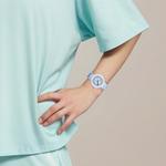 SWATCH Детские часы Flik Flak Feifei Series 36mm White FTNP005-STD - фото 7