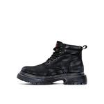 Lee Cooper Короткие мужские ботинки Martin 5 см, черные - фото