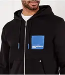 Толстовка Regular fit Karl Lagerfeld Jeans, черный - фото 4