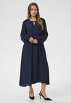 Платье Kaffe WITH ROUND NECK, Midnight Marine/Dark Blue - фото