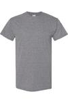 Футболка из плотного хлопка Gildan, цвет graphite heather - фото