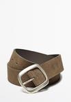 Ремень Massimo Dutti Belt, Mottled Brown - фото 5