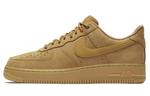 Кастомизированные кроссовки Nike Air Force 1 Unisex, коричневый/красный - фото 4