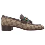 Лоферы GG Canvas с кисточками Gucci - фото 2