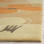 Ковер SAFAVIEH, 290 x 412 см, Soho Collection, Gold, ручной работы из шерсти, идеален для помещений с высокой проходимостью в гостиной, спальне (SOH302A) - фото 4