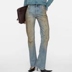 Джинсы SS26 Women's Acne Studios, medium синий - фото 4