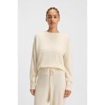 Вязаный свитер из 100% кашемира Boss, белый - фото 3