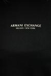 Хлопковая толстовка Armani Exchange, черный - фото 5