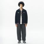 Бейсбольная куртка унисекс 714STREET, Черный - фото 8