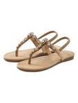 Сандалии LASCANA, бежевый - фото