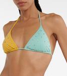 Расшитый топ бикини Reina Olga, 3 Tone Sparkle - фото 4