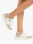 Statement Zip Run Trainers Carvela, Beige - фото 2