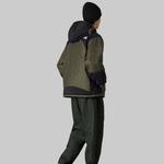 Пуховик мужской THE NORTH FACE, зеленый/черный - фото 5