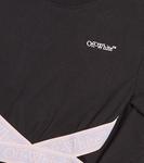 Платье bookish из хлопкового джерси Off-White Kids, черный - фото 2