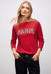 Топ Street One Long sleeved top, Rot/Red - фото