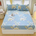 Fuanna Простыня 180х200 см из 100% хлопка, модель Clockwork Rabbit, 2 наволочки - фото 7