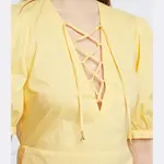 Платье Patrizia Pepe, желтый - фото 4