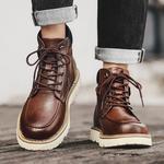 Мужские ботинки Cahhrrn X Martin Boot Men Beige Swinsger - фото 8