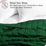 Одеяло Bare Home весом 17 фунтов, цвет Cotton White - фото 4