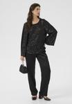 Блуза Cream CRDIDDI BLOUSE SEQUINS, Pitch Black/Black - фото 2