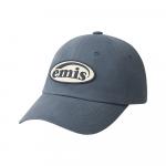 Хлопковая бейсболка Unisex Emis, серый синий - фото 3