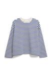 Толстовка ARMEDANGELS FRANKAA STRIPE, Undyed-Lapis Blue/Multi-Coloured - фото 6