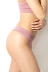 Стринги Yenita Tanga Ribbed Collection, цвет altrosa - фото 2
