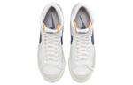 Женские туфли для скейтбординга Nike Blazer, White/Blue - фото 4