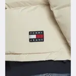 Пуховик стандартного кроя Tommy Hilfiger, экрю - фото 4