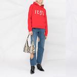 Канадский лайфстайл худи DSQUARED 2, красный - фото 5