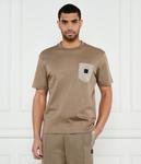 Футболка с имбирем Regular fit Hugo, желтый - фото