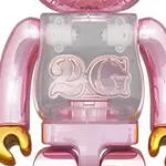 BE@RBRICK 2G Pink Gold Chrome 100% и 400% - фото 3